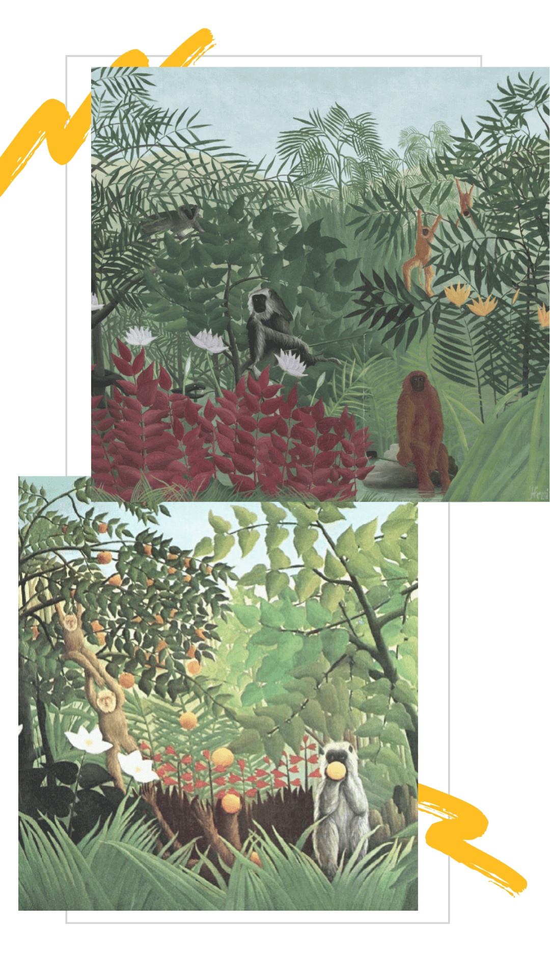 jungle paintings henri rousseau